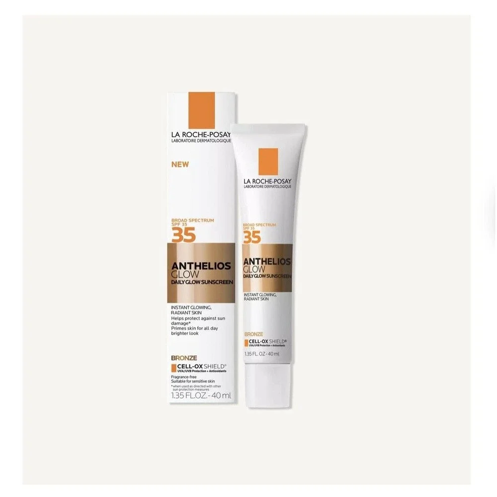 La Roche-Posay Anthelios Glow Daily Glow Sunscreen SPF 35 Bronze 1.35oz 11/2027